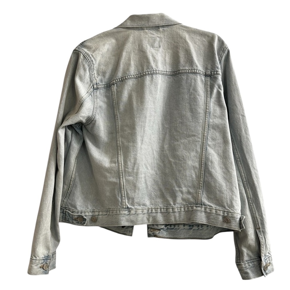 Gap Vintage Lt Wash Icon Denim Jacket 90s Trucker Jean Jacket Size XL - Picture 8 of 8